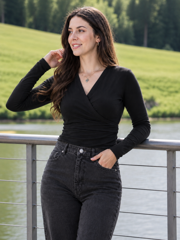 Polera Top Cruzado